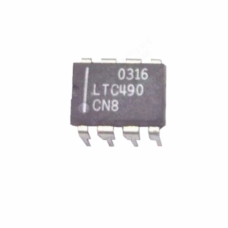 1PCS LTC490CN8 package DIP8 interface driver transceiver