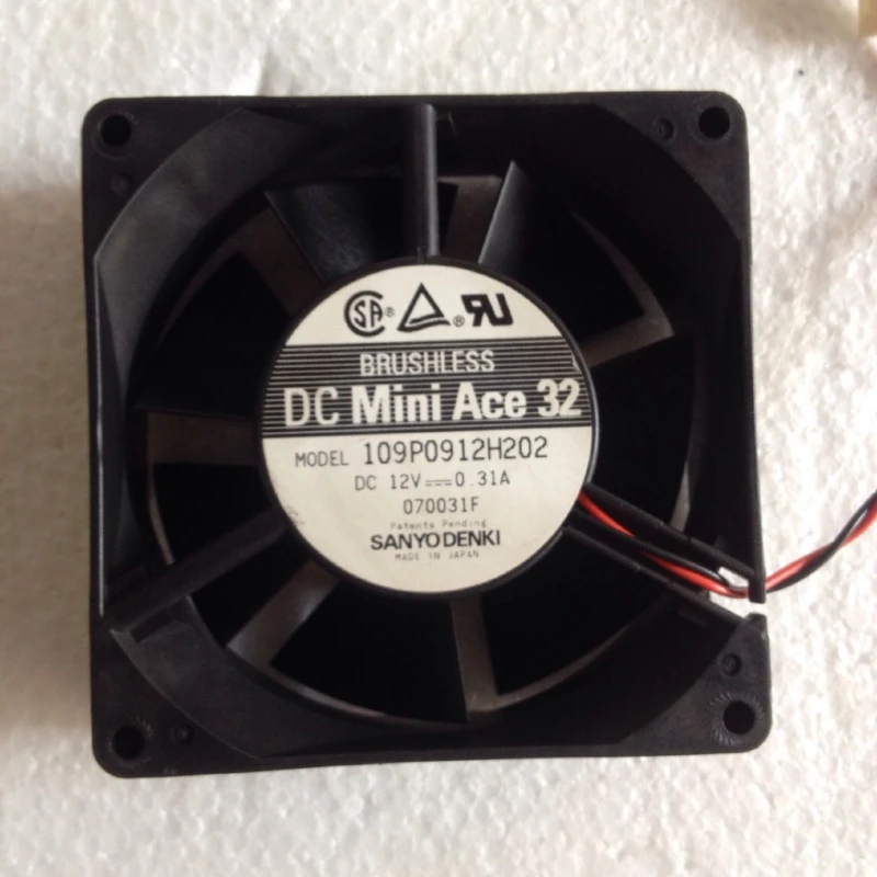 

9032 12V 0.31A 109P0912H202 2-wire 3-wire dual ball cooling fan