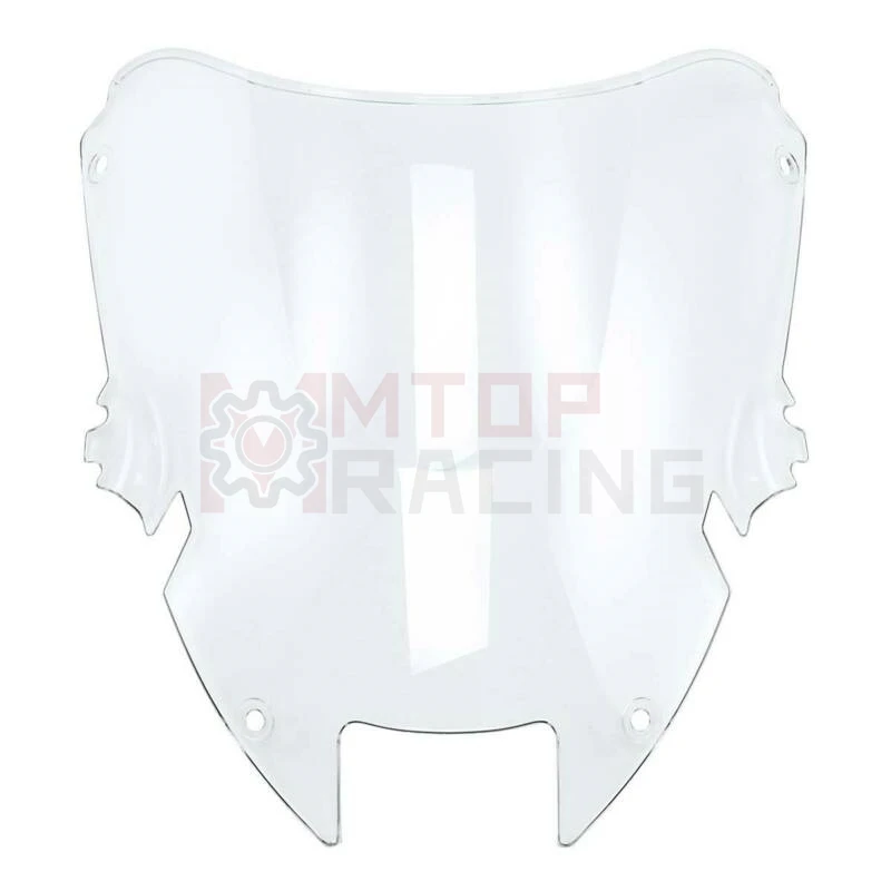 Motorcycle Windshield Duble Bubble Screen Fairing For Honda Super Hawk 1000 VTR1000F 2014 2015 2016 2017 White