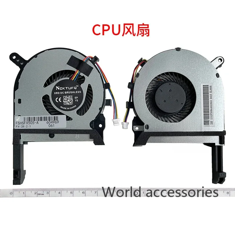 GPU CPU cooling fans for Asus fx95d fx86 fx95g fx505dd fx505dt fx505dy fx505gd fx505ge fx505gt fx705g A15 fa506 IV fa506iu