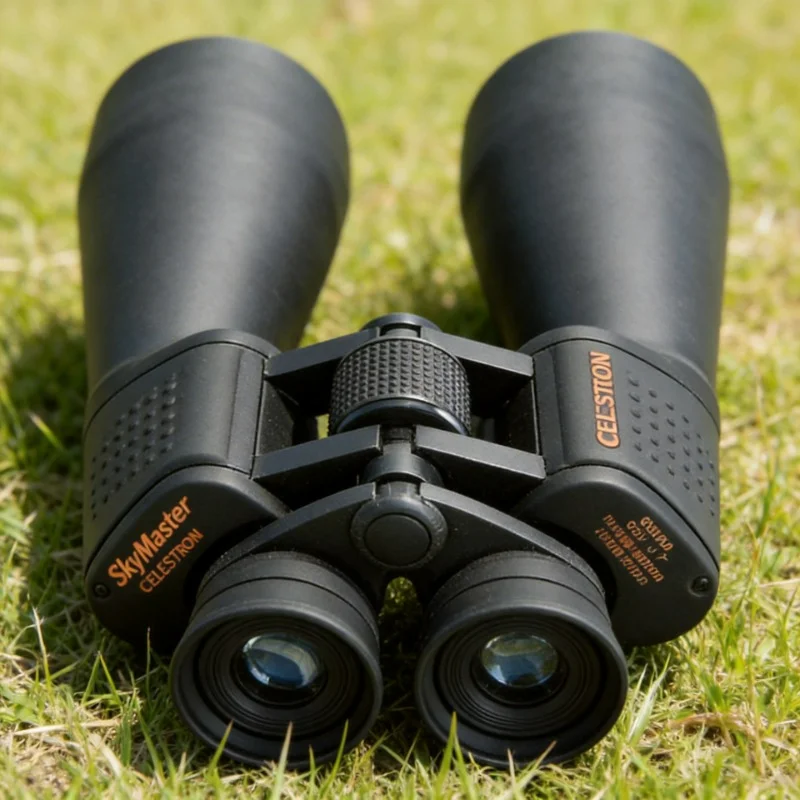 Binoculares Celestron SkyMaster Grandes 25x70, Telescopio Astronómico Óptico BAK4 para Observación de Aves y Caza, 15x70 20x80 12x60