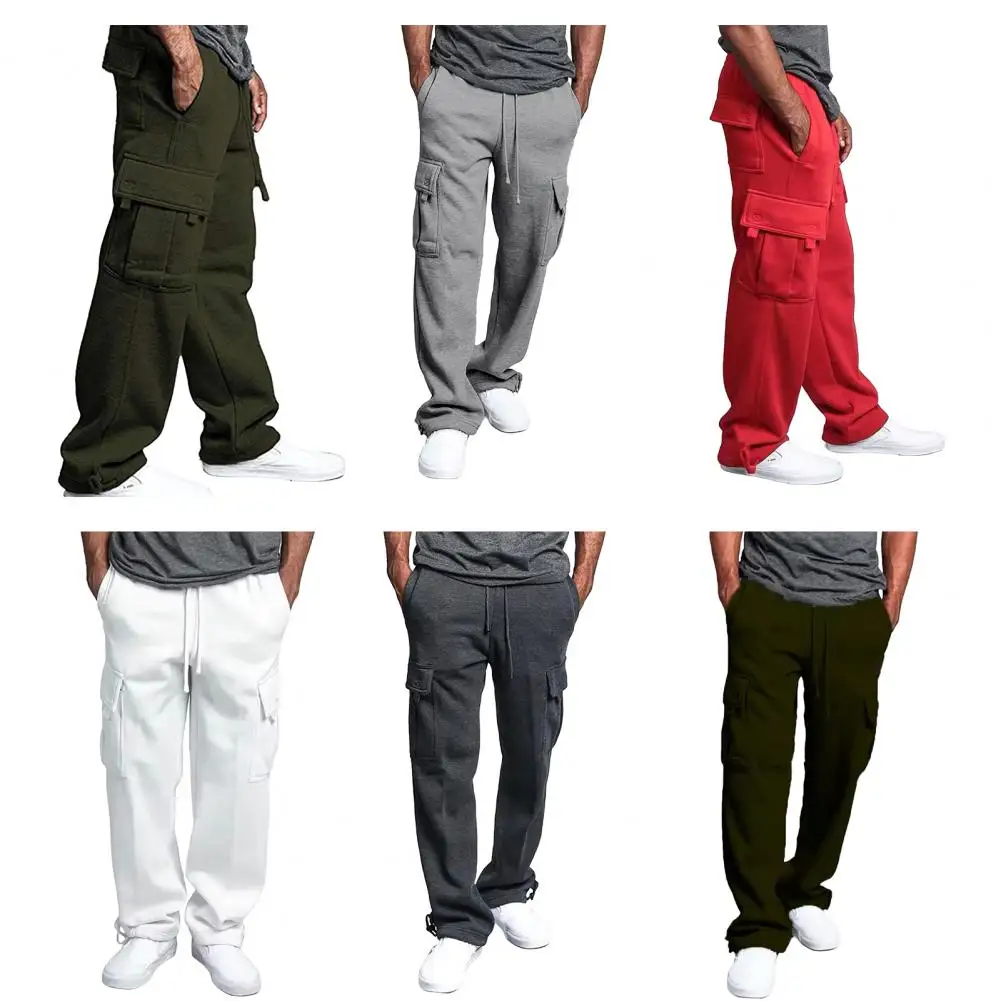 

﻿ Spring Autumn Men's Trousers Korean Fashion Streetwear Joggers Pants Men Casual Men Clothing Elastic Waist Sweatpants Men