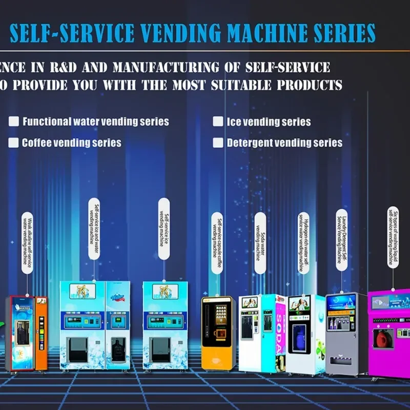 Hot Sale Ice Cube Vending Machine China OEM Smart Bagging System Small Water Vending Machine Factory Supply Cheap Price Automati