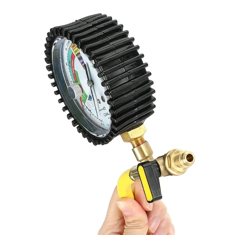 Nitrogen Pressure Tester Air Conditioner HVAC Systems Cold Test Table Regulator For R134a R22 R407C R410A