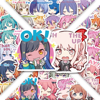10/30/60pcs Project Sekai: Colorful Stage!! feat Anime Game Stickers Cute Girl MEME Cartoon Sticker for Suitcase Helmet Luggage