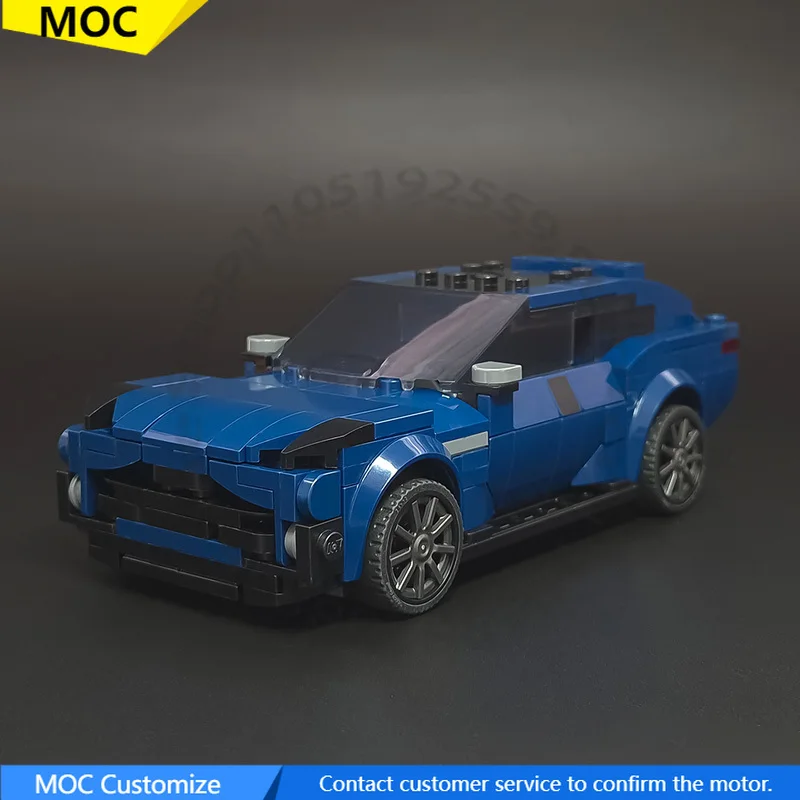 

285 PCS Speed Hypercar 76920 DBX MOC Customize Modular Building Block Design Kids Simple Brick Model DIY Holiday Toy Gifts