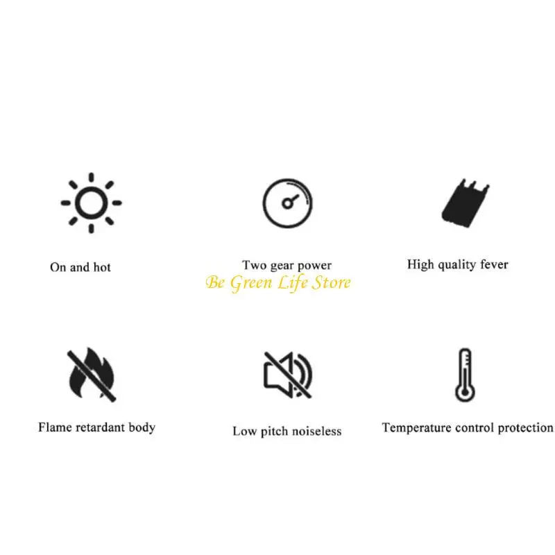 Mininagrzewnica biurkowa M7DF Bezłopatkowy termowentylator Elektryczny grzejnik pokojowy z regulacją temperatury Nadaje się do w