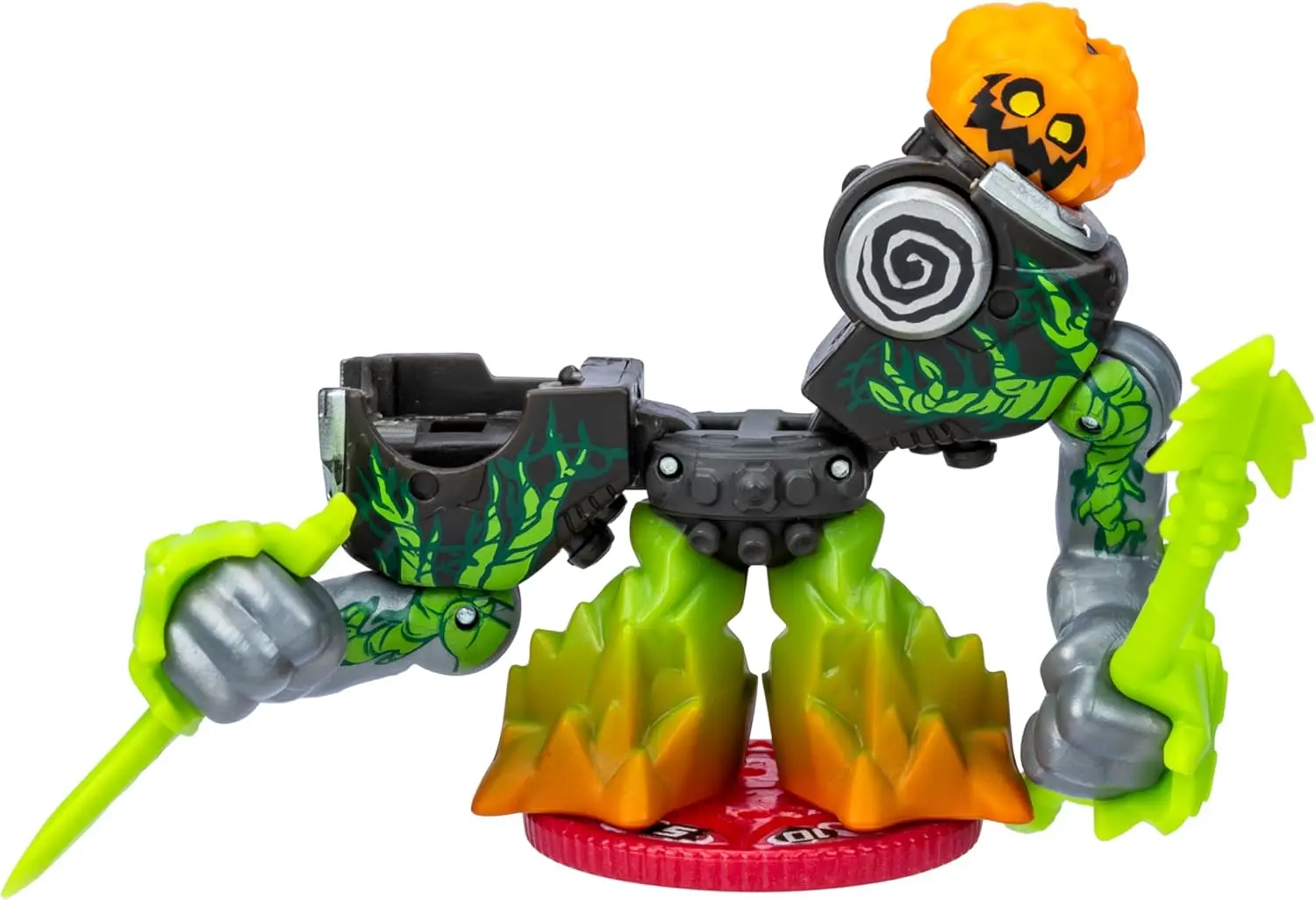 Legends of Akedo Boss Wrapsnap 3 Zoll große Kampfkrieger-Actionfigur Spielzeug 360° Angriffsdrehung Doppelte Verteidigungsrüstung Geschenke – Detail 3