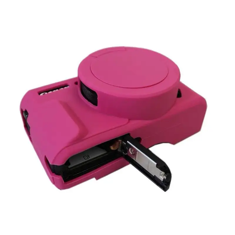 Funda protectora de goma de silicona para cámara Canon PowerShot G7X MarkIII G7XIII G7X3 DSLR, bolsa protectora para vídeo