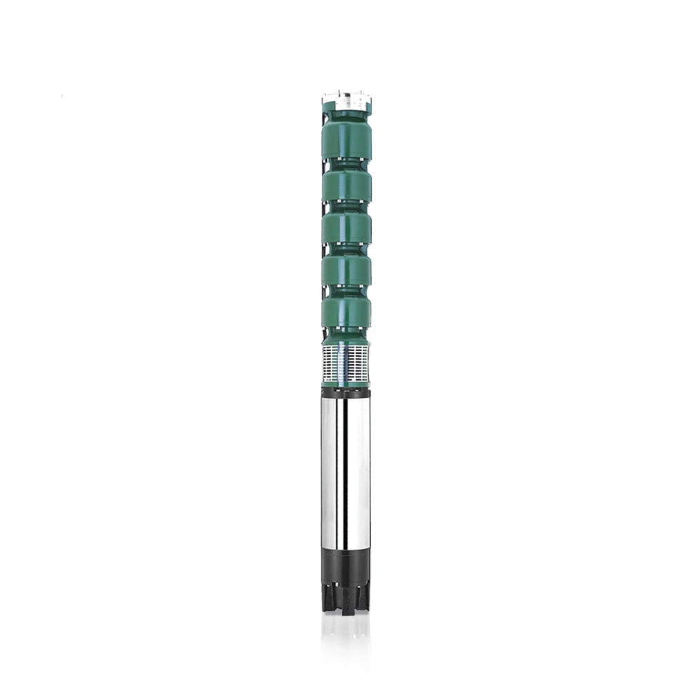 High head agricultural irrigation stainless steel deep well submersible water pump