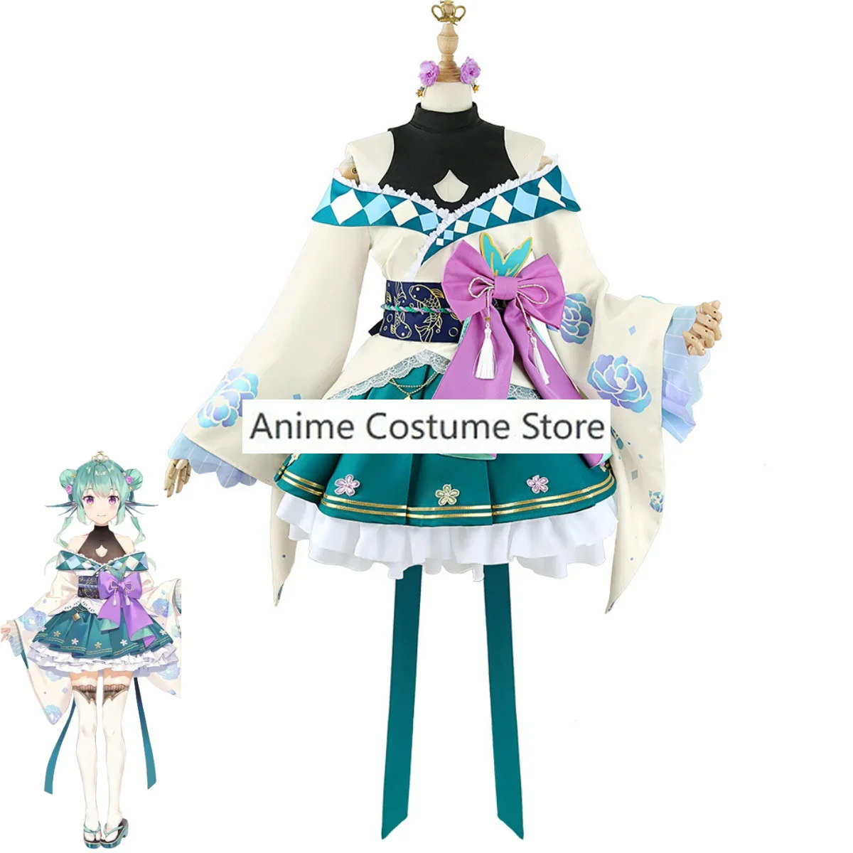 ชุดยูนิฟอร์มเสื้อคลุมอาบน้ำเซ็กซี่ชุดฮาโลลิต้า, ชุดคอสเพลย์ผู้หญิงแฟชั่นชุดเครื่องแบบโลลิต้า finana ryugu