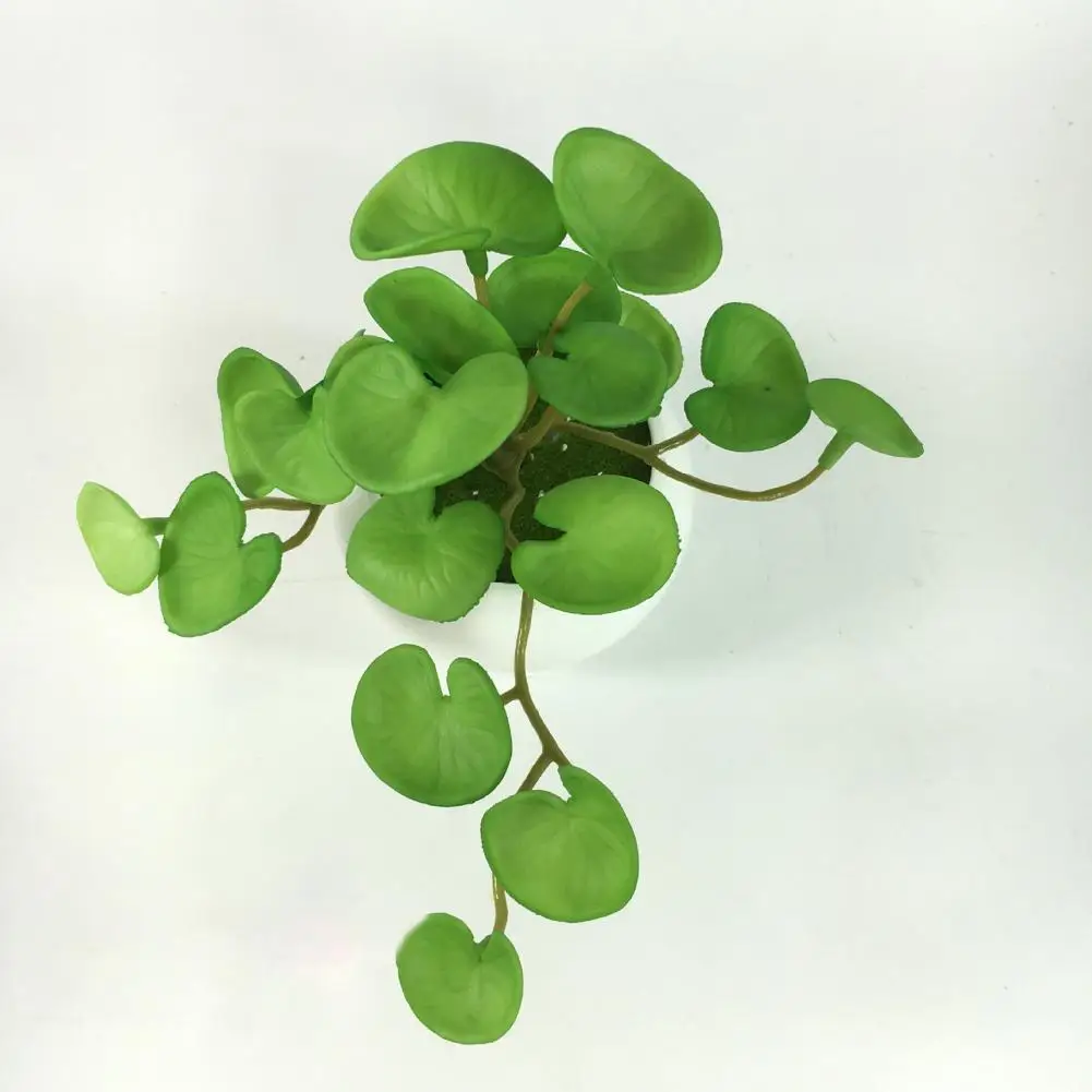 Hydrocotyle Vulgaris Artificial Plant Succulents Hands Feeling Long Lasting Coriander Leaves Artificial Leaf Home Decor