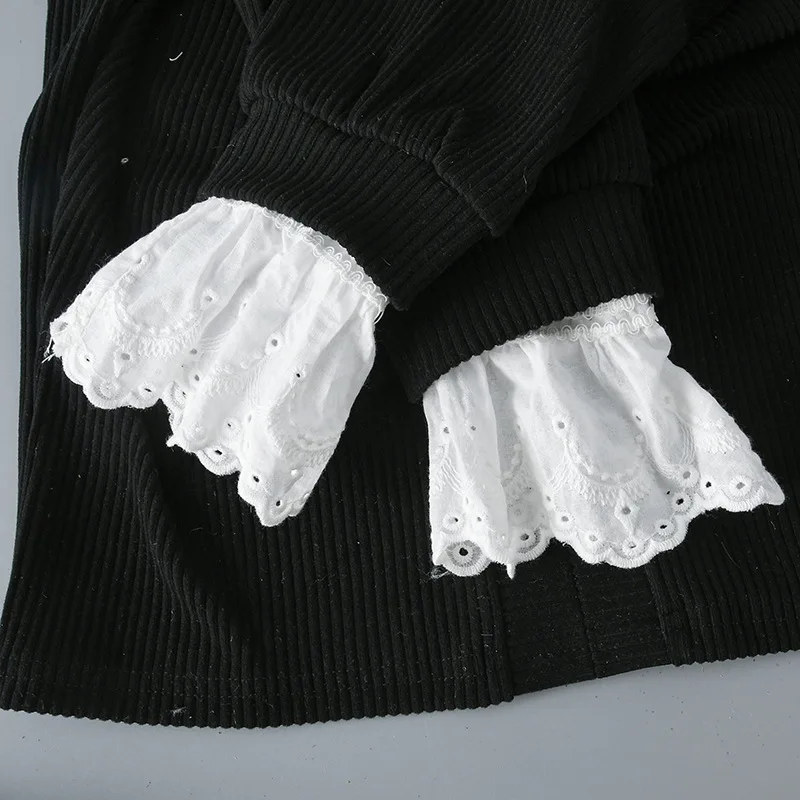 1Pair Spring Fake Sleeved Sweater Extenders Cuffs Women Detachable Fake Sleeves Female Ruffles Blouse Wrist Warmers