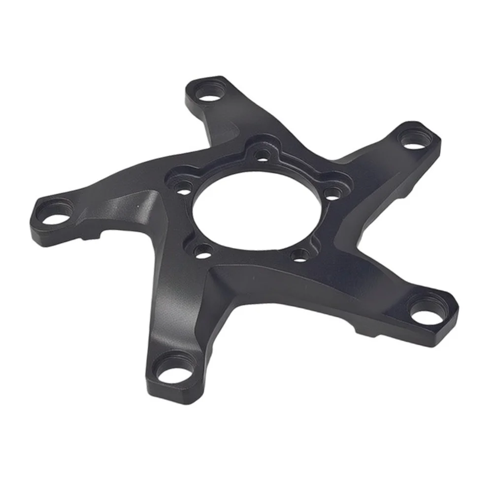 Black Aluminum Alloy Bracket for For bafang For bbs03 Electric Bike Motor Supports 32 Tooth and 42 Tooth Chainrings