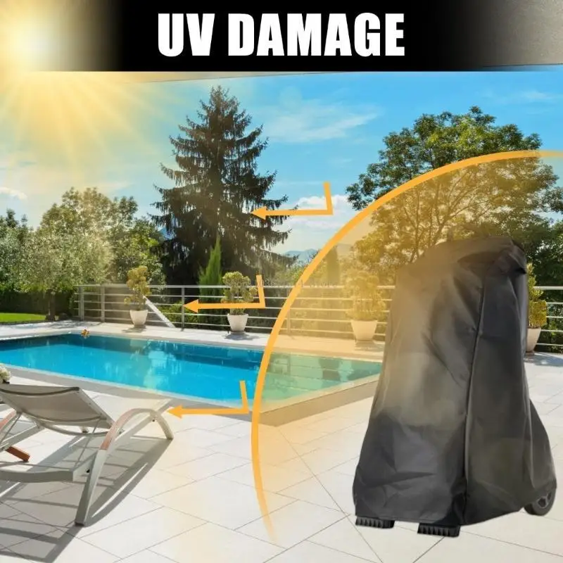 Cleftpies Caddies الغطاء الواقي من المنظفات بركة بركة بركة منظف ، وغطاء منظف حمام سباحة ماء.