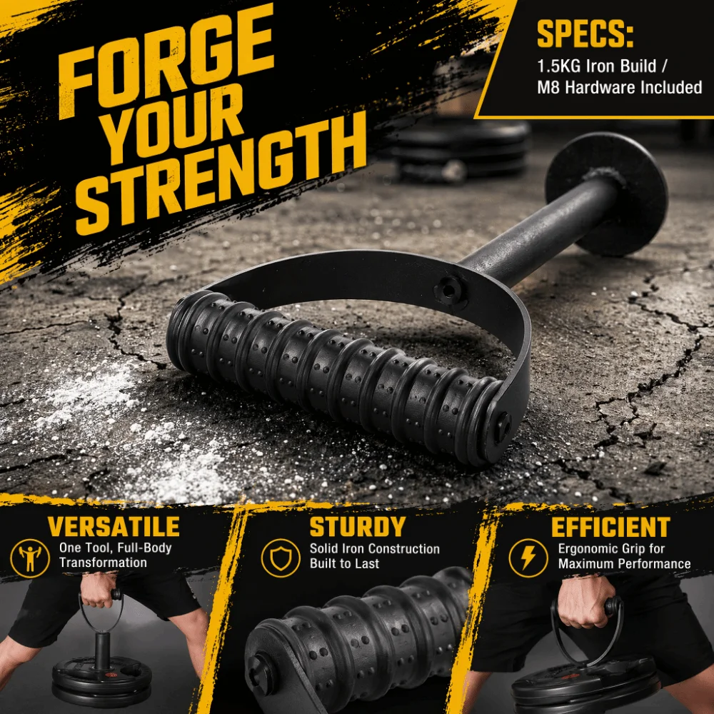 4pcs Loadable Handle Design Adjustable Kettlebell Handle Adjustable Structure Ribbed Grip Kettlebell Grip Handle Iron