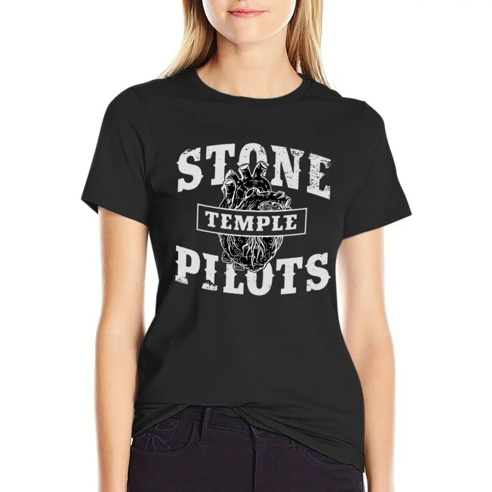 

Stone temple Pilots T-Shirt summer clothes customizeds plus size tops fashion woman blouse 2025