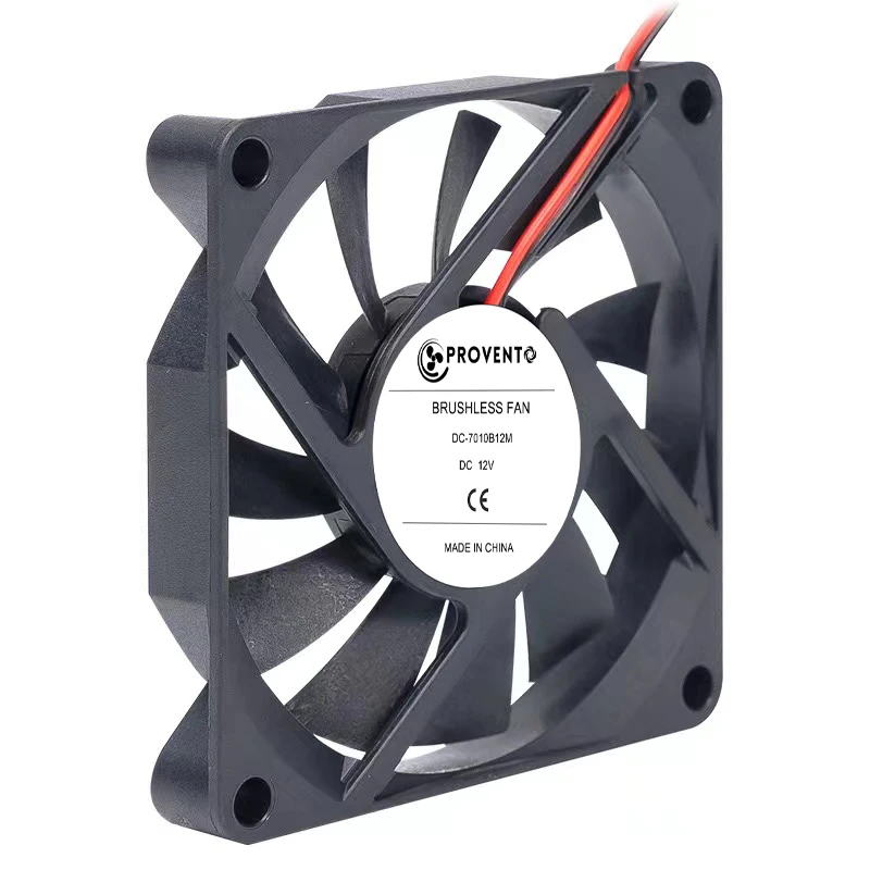 5V 12V 24V 7010 70mm 2500rpm Cooling Fan 3D Printer Cooling Fan DC Brushless Fan Sleeve/Ball Radial Fans 70x70x10mm Fan