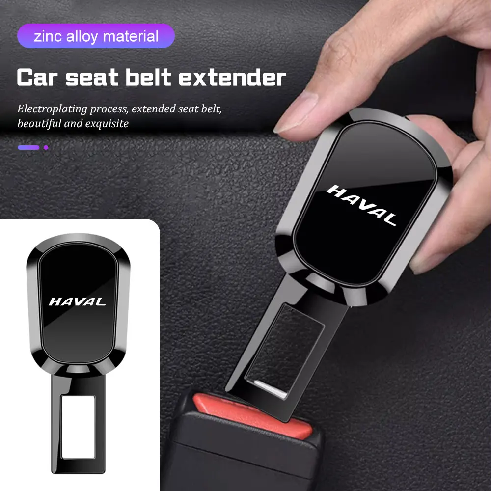 Car Seat Belt Extension Plug Buckle Seatbelt Clip Extender for Haval H6 H9 MKII H5 H7 H8 H3 H2 M6 Dragon MAX F7 F7X F7H Jolion