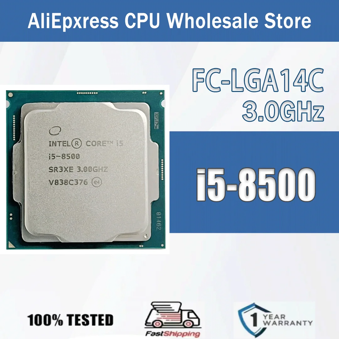 Core Intel i5-8500 Processor CPU 3.00GHz SR3XE 0 | LGA1151 Desktop