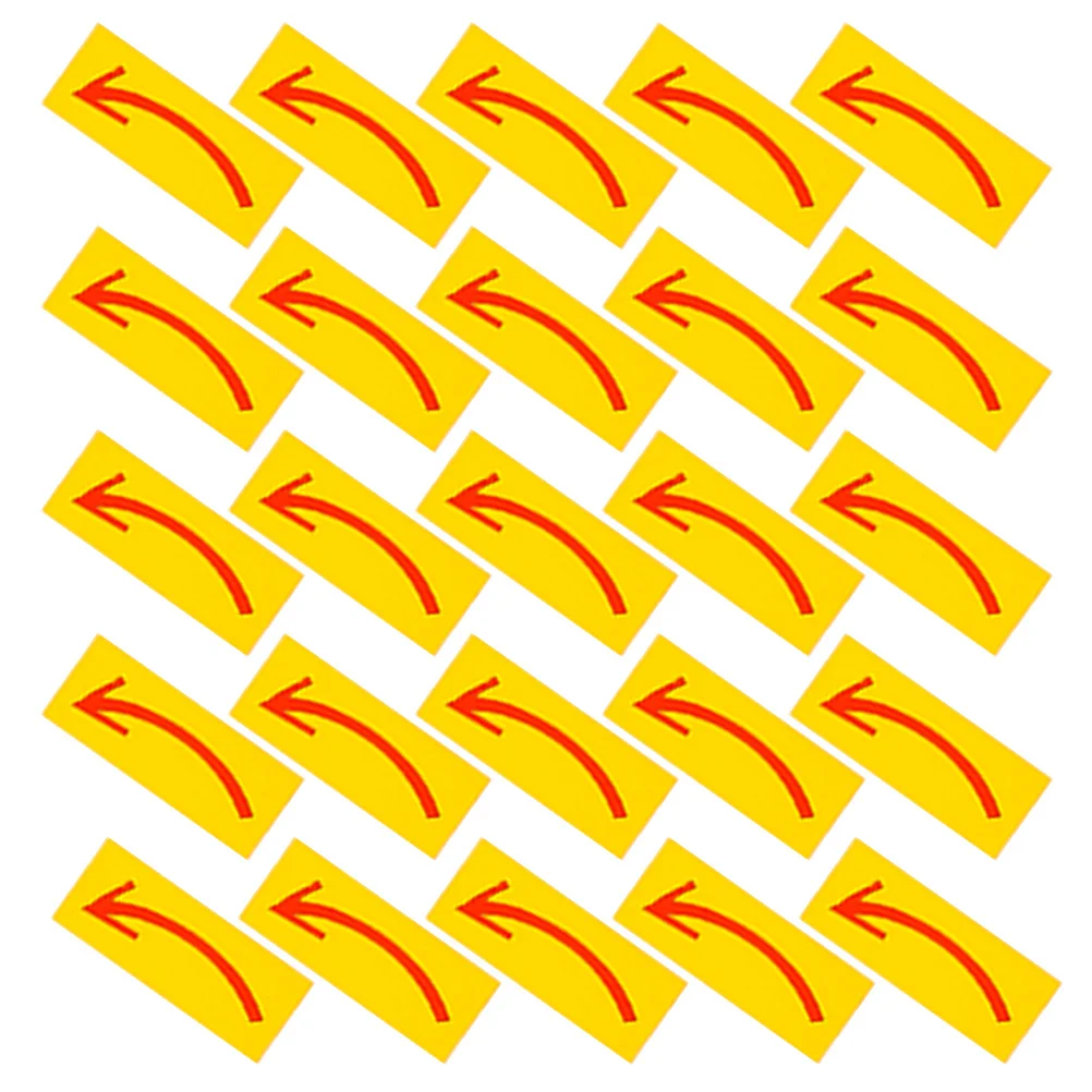 

40Pcs Directional Sign Decals Strong Adhesive Waterproof Arrow Indicators for Warehouse Factory Commercial Spaces Floor