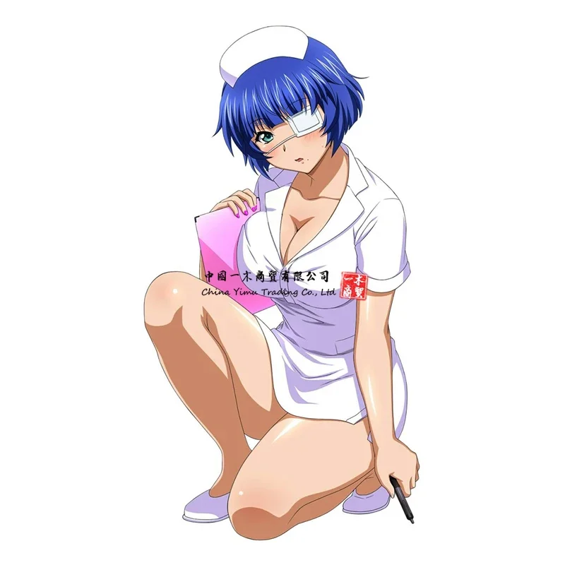 

Sexy Anime Manga Girl Nurse Ikkitousen Vinyl Sticker Manga Silver Hard Star Hot Nurse Me Sexy Devil Monster Girl Hot Nurse