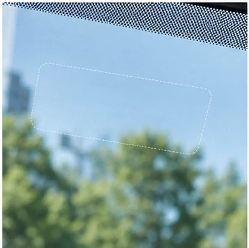 8Pcs Static Windshield Dashcam Sticker Electrostatic Protection Film Clear Scratch Proof Dash Camera Mount Static Film