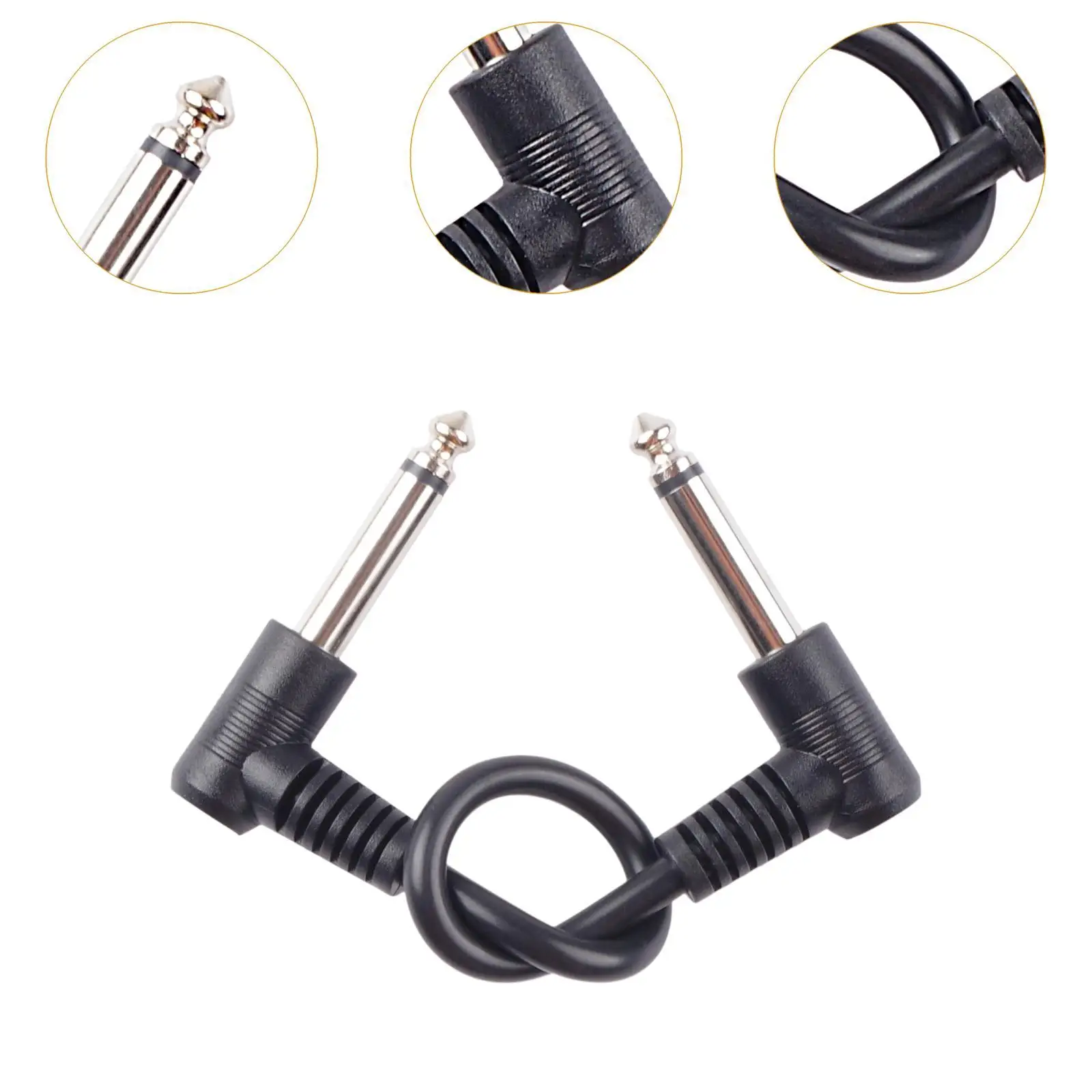 تأثيرات الغيتار دواسة كابل الغيتار التصحيح كابل مساعد لملحقات باس