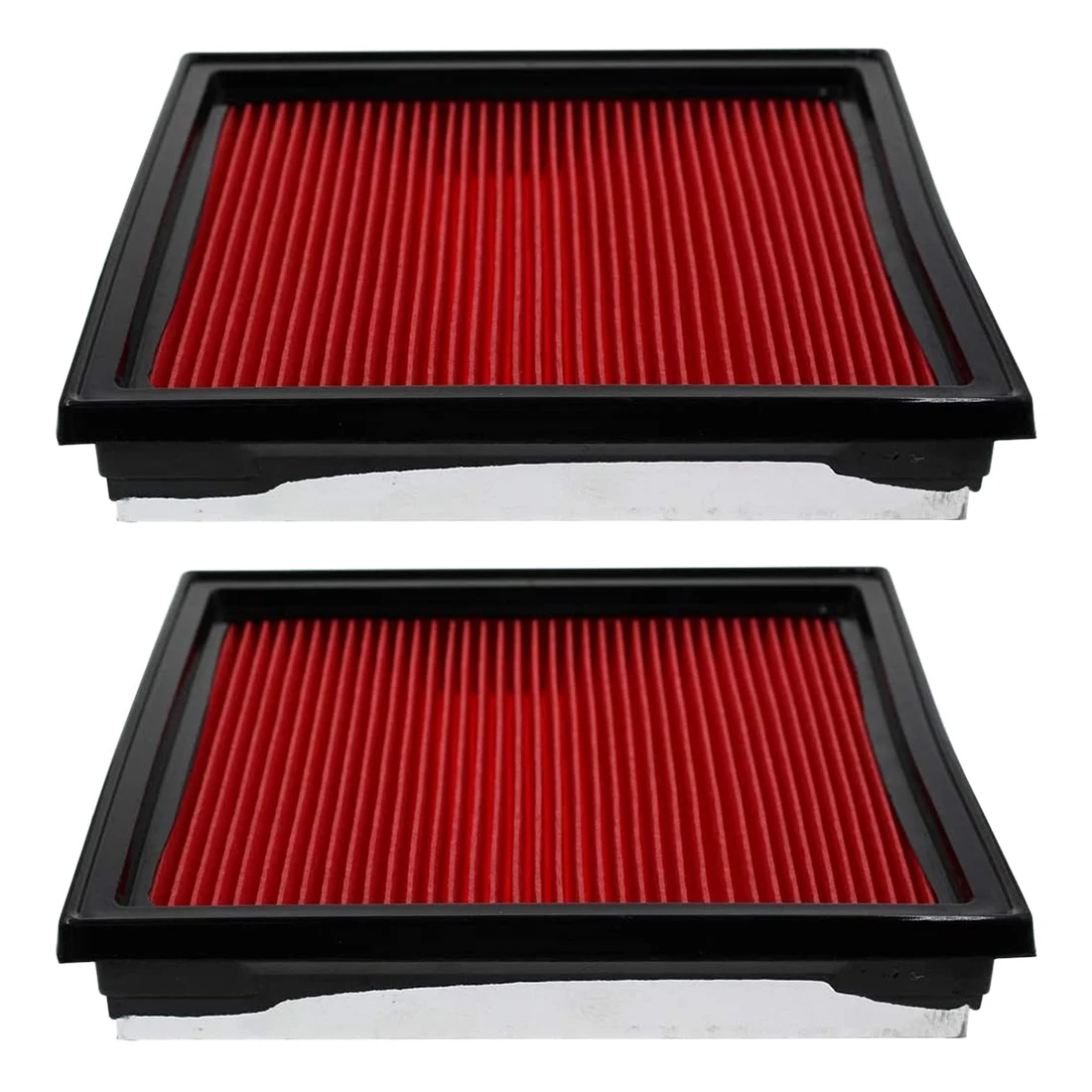 2Pcs Car Engine Air Filter for Nissan 370Z 350Z Infiniti QX50 Q40 Q60 EX35 EX37 G37 G35 G25 16546-JK20A