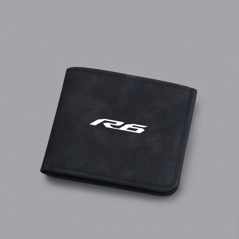 

Motorcycle Driver's license Cover Holder ID Credit Card Wallet Suede For Yamaha R6 Car Styling Accessories