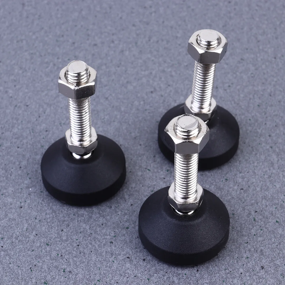 4Pcs Anti-Slip Adjustable Mechanical Support Feet D50xm12x50 for Industrial Equipment Furniture Assembly Line Food
