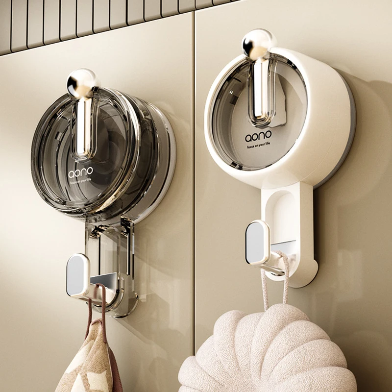 

Крючки на присоске Бесследные вешалки для халата для ванной комнаты Крючок для вешалки для полотенец Сверхмощный крючок для душа Ключи Вешалка для сумки для одежды Крючок Аксессуары