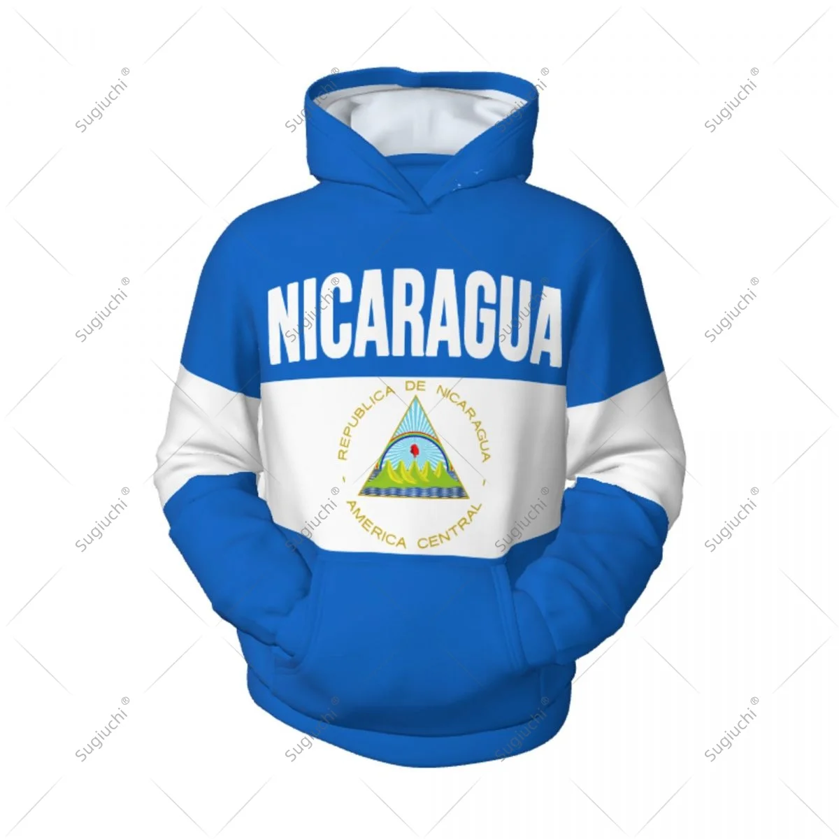 

Молодежная толстовка унисекс с 3D принтом флага Никарагуа, детский свитшот для мальчиков и девочек, пуловер, толстовки из полиэстера