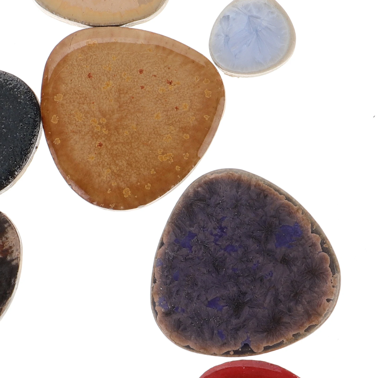 

1Set Natural Look Ceramic Tiles DIY Assortment for Crafts and Interior Projects Ceramic Tile Assortment Tiles for Crafts