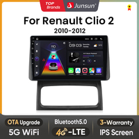 Junsun Wireless CarPlay Android Auto Car Radio for Renault Clio 2 2000-2012 4G WIFI GPS Navigation Multimedia Intelligent System