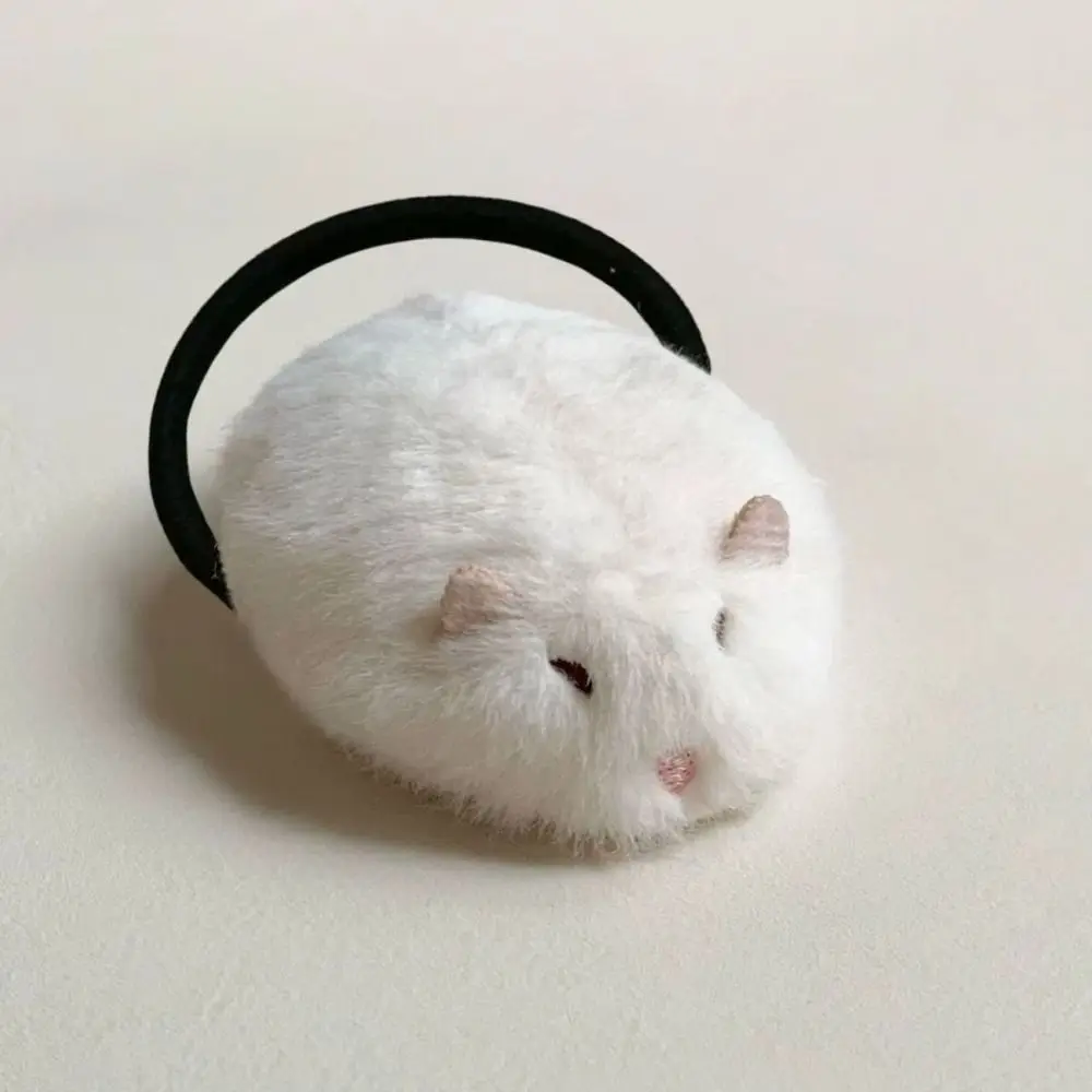 Cute Material Hamster Hair Clip Duckbill Clip Design Kawaii Animal Hairpin Cute Fluffy Duckbill Clip For Women