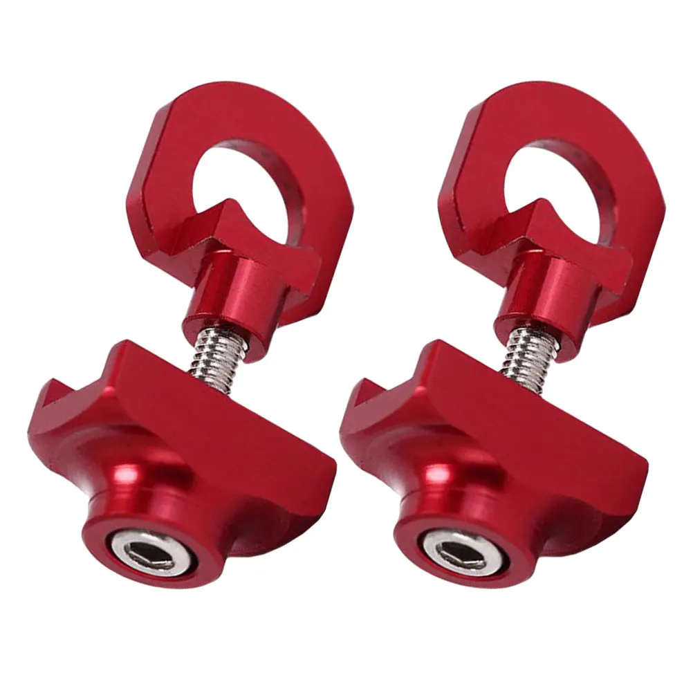 

2pcs Chain Adjuster Aluminum Tensioner Bike Fastener Bicycle Regulator Cycling Tool Mountain Road City Bikes