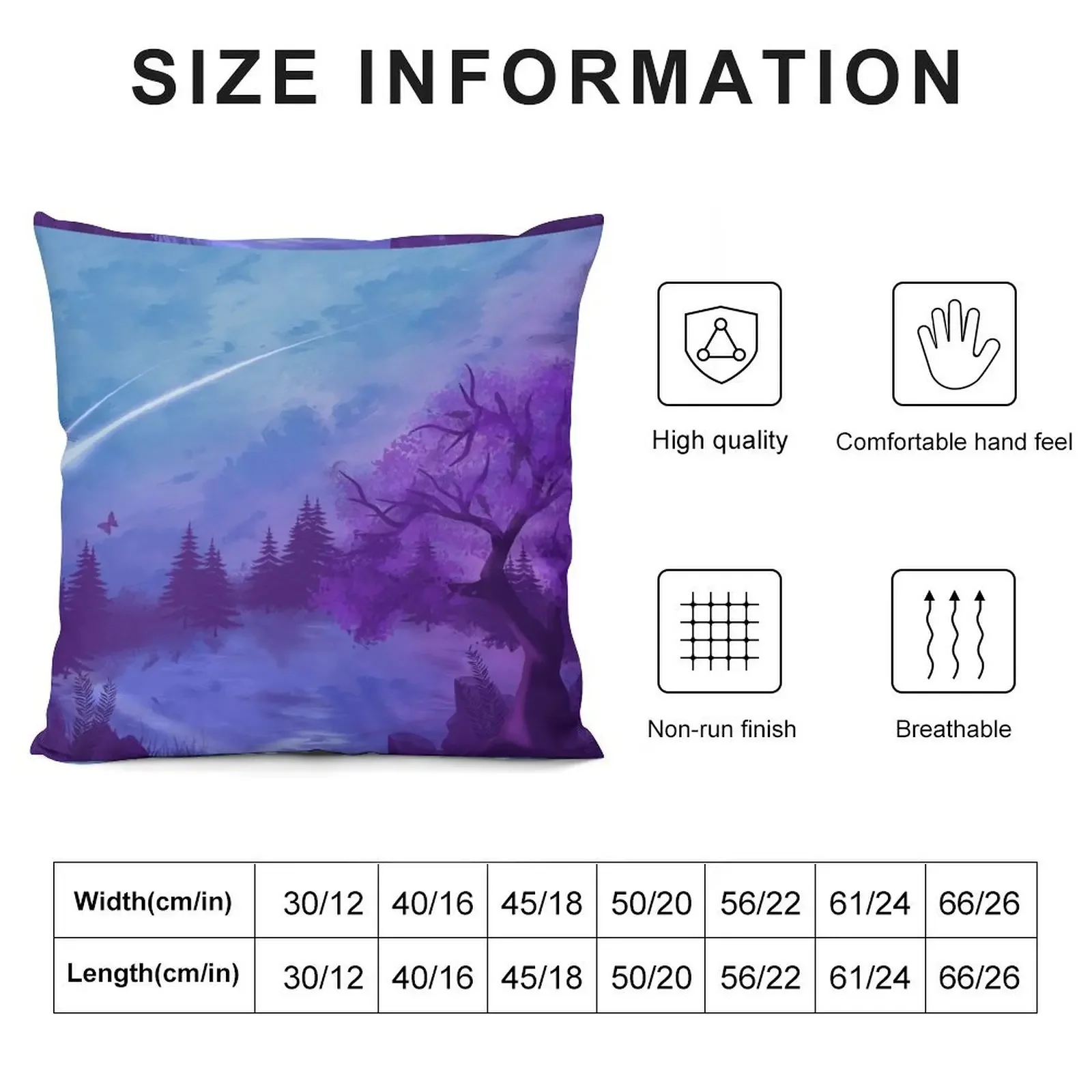 Enchanting Waters Throw Pillow luxury throw pillow covers Decorative Cushion Cover Sofa Cushions Cover pillow