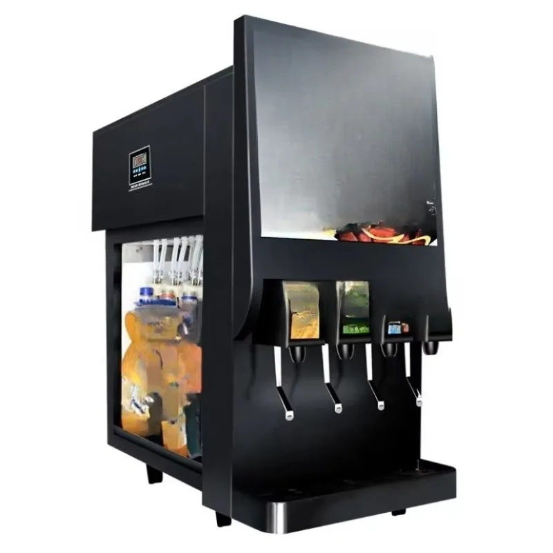 

Carbonated Beverage Cup C0ke Commercial Juice 4 Valve Refrigerated Refrigeration