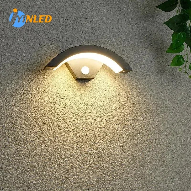 

Garden Outside Wall Lamps 24W Outdoor Wall Lights Waterproof IP65 Motion Sensor Outdoor Lighting Porch Sconce Balcony Vestibule