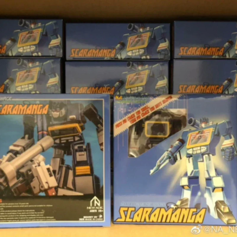 In Stock Deformed Toys NA H21 NA H-21 Sound Wave Primary Color Version with Magnet Laser Bird Robot Dog Reprint Mobile Doll