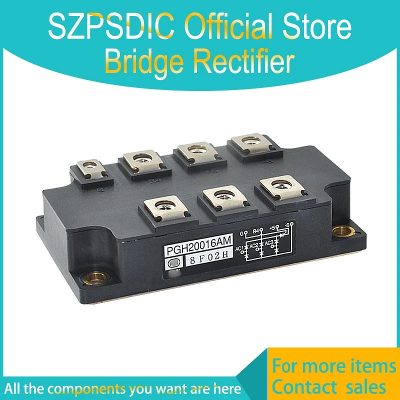 

PGH20016AM PGH2008AM PGH15016AM Three phase rectifier bridge thyristor module