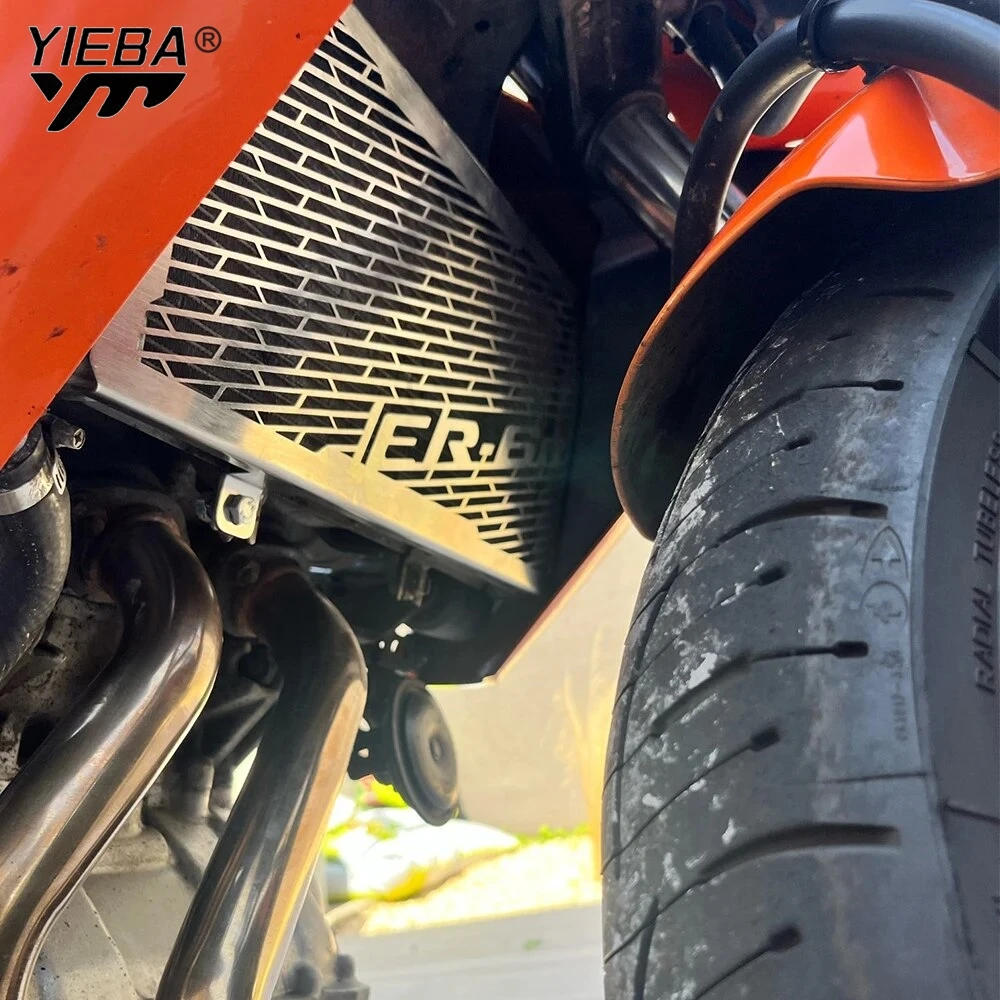 For Kawasaki ER6N ER-6N ER6F Ninja 650 2013-2016 Radiator Guard Grille Cover Protector Motorcycle Accessories Cooler Protection