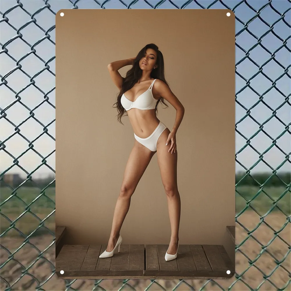 Vintage Aluminum Sign Wall Decor - Retro Art 2D Plaque for Home Garden Bar Cafe Office Indoor Outdoor Room Decoration Gift