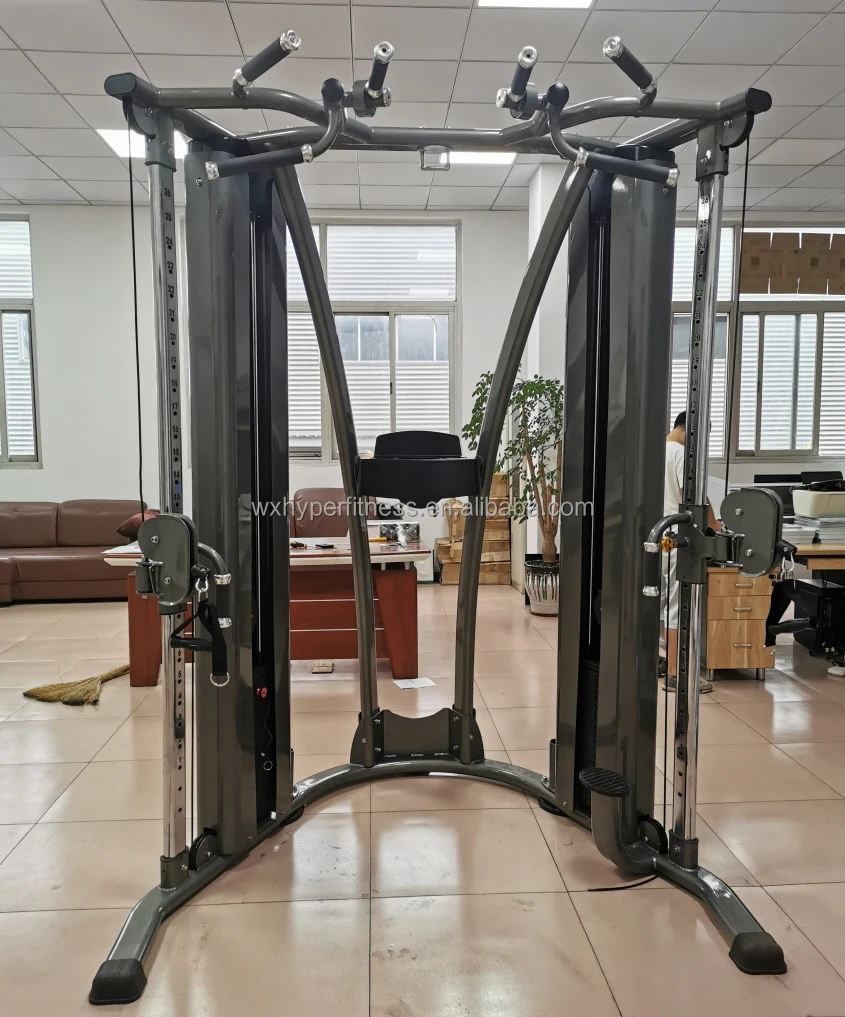 

High Quality Dual Pulley Gym Machine Pin-Loaded Fitness Equipment Chest Back Shoulder Arm Exerciseselectorized Gym Wholesales