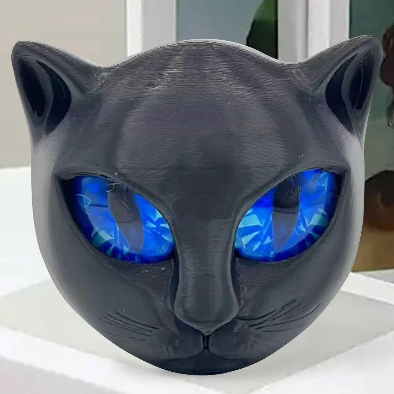 Halloween-Figur mit schwarzer Katze, kleine Katzenfiguren, Kätzchen, Andenken, Skulptur, Sammlerstücke für Desktop-Dekoration, Bücherregal, Armaturenbrett