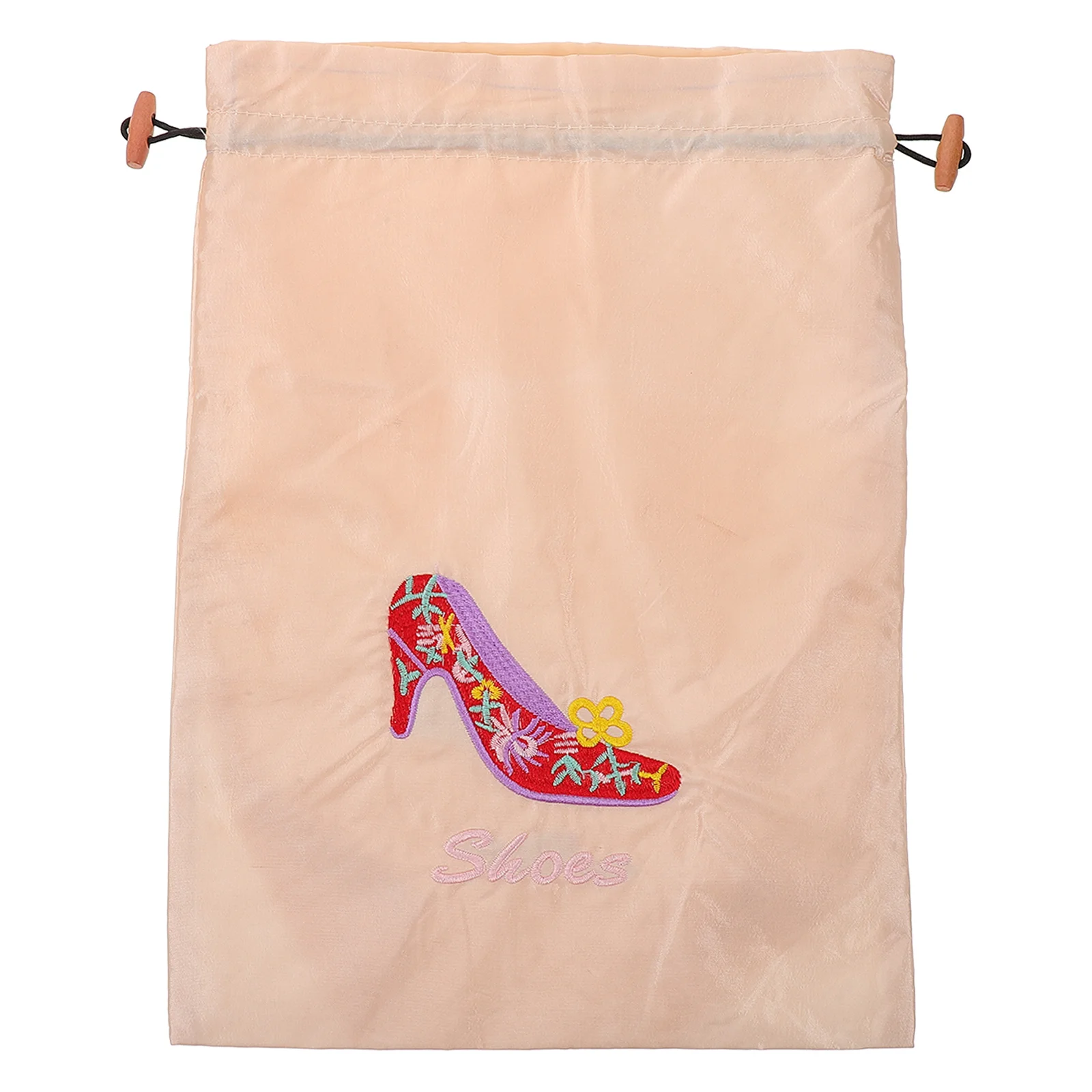 

Drawstring Dance Bag Multi-Use Shoe Pouch Anti-Scratch Material Keeps Belongings Ideal for Ballet Training