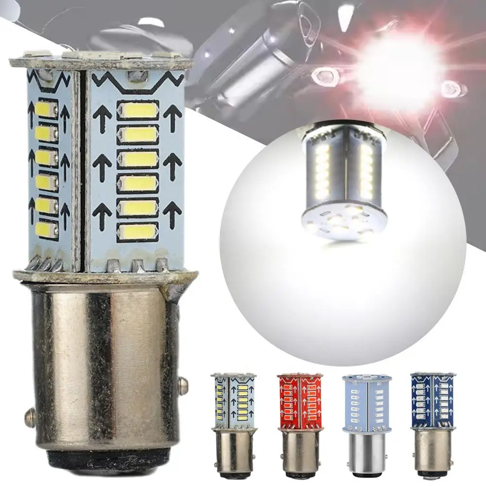 

12V Explosive Flash 1157 BAY15D LED Blink Mode & Flowing Brake Ligh Led Flash Motorcycle Car Tail Mode Car LED Lights N7D3