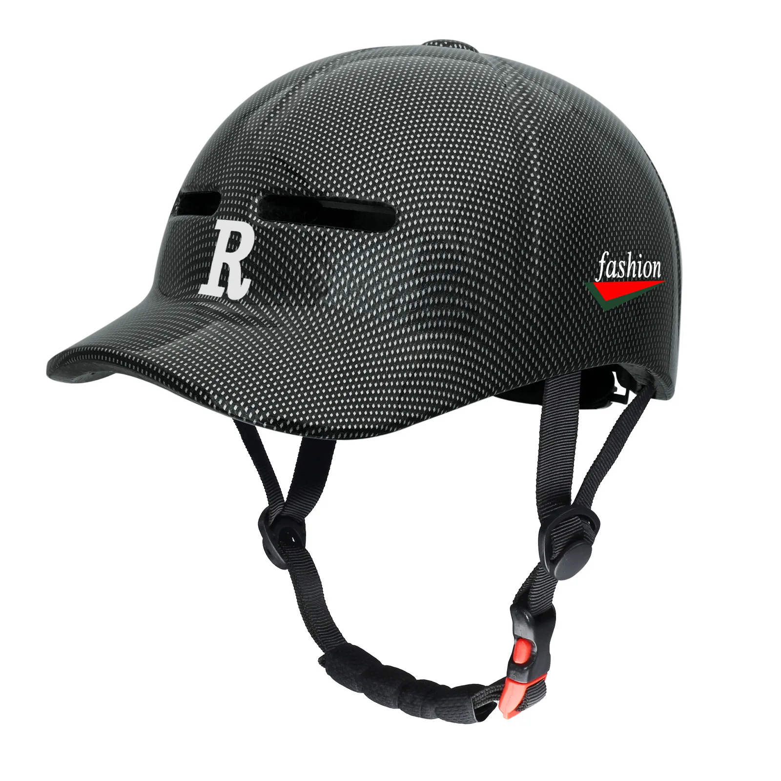 New fashion design baseball cap style PC+EPS bicycle motorcycle skateboard roller skating skate scooter helmet for kids adult