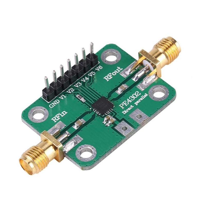 

RF Attenuator PE4302 Numerical Control Attenuator Parallel Immediate Module 1Mhz-4Ghz NC Attenuator Board